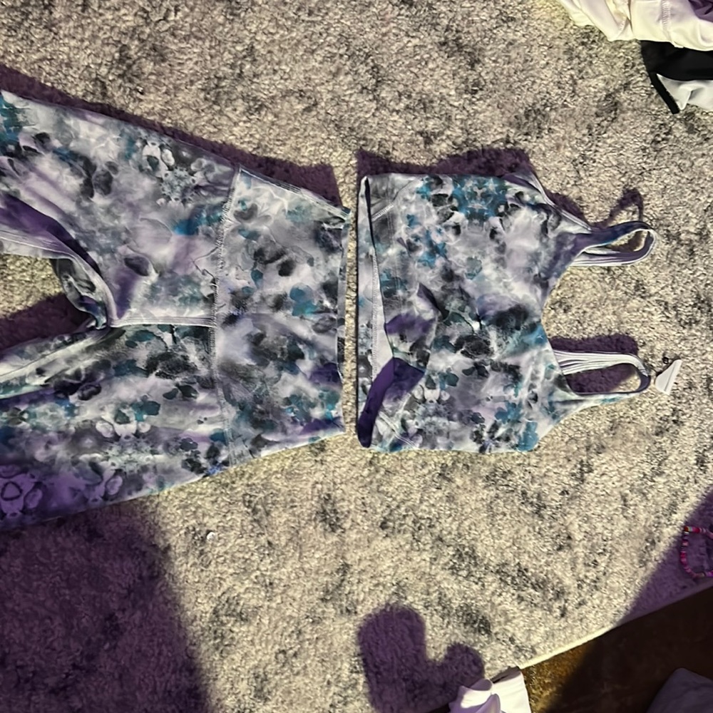 Lululemon align tank and align shorts